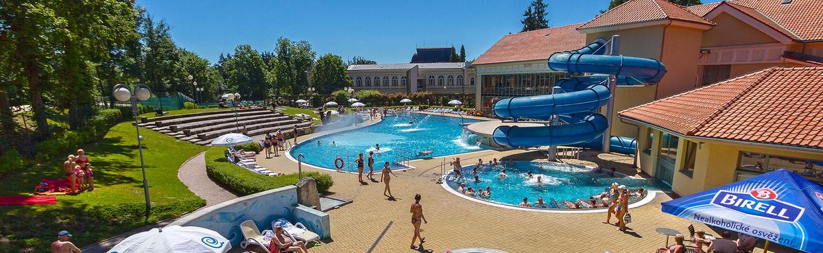 Aquaforum – Největší bazénový komplex v lázních